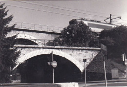 Photo Originale - 69 - Rhone - VILLEFRANCHE Sur SAONE  - Les Viaducs De La Quarantaine -  C.F.B Et S.N.C.F - Plaatsen