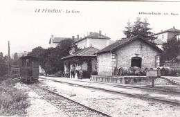 Photo - 69 - Rhone - LE PERREON -  - La Gare Du Chemin De Fer Du Beaujolais  - Ligne De Monsols-  Retirage - Unclassified