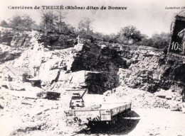 Photo - 69 - Rhone -  Carrieres De THEIZE Dites De Bonave -    Retirage - Trains