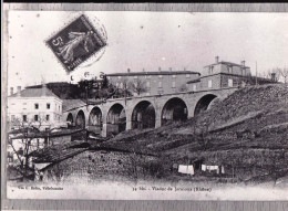  Photo - 69 - Rhone - Viaduc De JARNIOUX -  Retirage-  Format 24.0 X18.0 Cm - Treinen