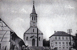 90 - Territoire Belfort - BORON - L'église - L'école Et Son Monument Aux Morts - Other & Unclassified