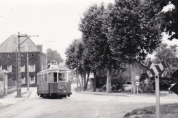 Photo  - DIJON -  1960  - Tramway Electrique En Ville - Non Classés