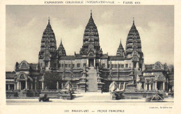 75 - PARIS - Exposition Coloniale 1931 - Angkor - Vat - Facade Principale - Exhibitions