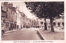 39 - Jura - LONS Le SAUNIER - La Rue Jean Jaures Et Le Theatre - Lons Le Saunier