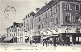 28 -  CHARTRES -  La Place Des Epars - Café Des Epars - Chartres