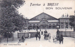 29 - Finistere -  BREST -  J'arrive A Brest  - Bon Souvenir - La Gare - Brest