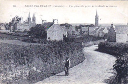 29 - Finistere - SAINT POL De LEON - Vue Generale Prise De La Route De Santec - Saint-Pol-de-Léon