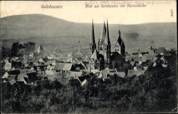 CPA Gelnhausen In Hessen, Ortsansicht, Marienkirche - Other & Unclassified