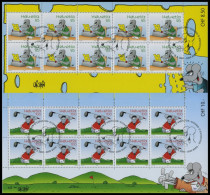 SCHWEIZ BUNDESPOST 1915/6KB O, 2005, Comics Im Kleinbogensatz, Pracht, Mi. 40.- - Usati