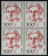 BERLIN 830 VB **, 1989, 500 Pf. Salomon Im Viererblock, Pracht, Mi. 44.- - Unused Stamps