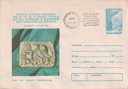 A24827 - Tezaur Dacic Cucuteni - Iasi  Cover Stationery Romania 1979 - Ganzsachen