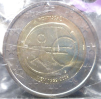 Portogallo - 2 Euro 2009 - 10° Unione Economica E Monetaria (UEM) - KM# 785 - Sacchetto 25 Monete - Rolls