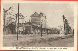 Belleville Sur Saone Interieur De La Gare - Belleville Sur Saone