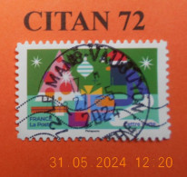 FRANCE 2023   DU  CARNET  DES  TIMBRES  QUI  NOUS  RAPPROCHENT  Dont 1 CACHET  ROND   ( A VOYAGE) - Used Stamps