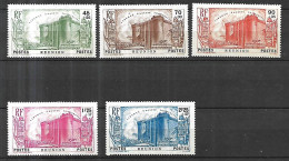REUNION  1939   REVOLUTION CAT N° 158 à 162 N* MLH - Used Stamps