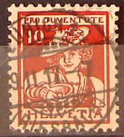 Schweiz Suisse Pro Juventute 1916: Vaudoise Zu WI 6 Mi 132 Yv 153 Voll-⊙ ZÜRICH 9.II.17 RIESBACH (Zumstein CHF 100.00) - Gebraucht