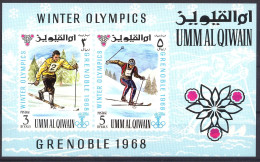 Olympia 1968:  Um Al Qwain  Bl ** - Inverno1968: Grenoble