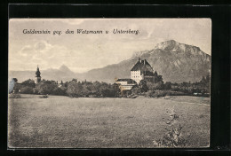 AK Elsbethen, Schloss Goldenstein Gegen Den Watzmann U. Untersberg  - Other & Unclassified