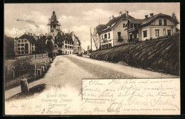 AK Semmering, Strassenpartie Am Grand Hotel Erzherzog Johann  - Andere & Zonder Classificatie