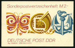 ZUSAMMENDRUCKE SMHD 4a **, 1972, Markenheftchen Freizeit, Inschrift Rot, Pracht, Mi. 40.- - Zusammendrucke