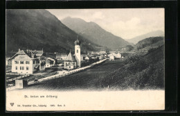 AK St. Anton Am Arlberg, Teilansicht  - Autres & Non Classés