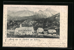 AK St. Christoph, Blick Auf Die Restauration Hospiz  - Altri & Non Classificati