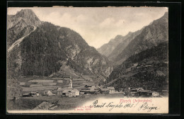 AK Flirsch An Der Arlbergbahn, Ortsansicht Aus Der Vogelschau  - Sonstige & Ohne Zuordnung