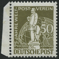 BERLIN 38 **, 1949, 50 Pf. Stephan, Pracht, Mi. 180.- - Unused Stamps