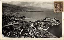CPA Monaco, Die Stadt, Der Felsen, Panoramablick - Other & Unclassified