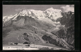 AK Col De Voza, Cremaillière Au Mont-Blanc, Bahnhof Der Bergbahn  - Other & Unclassified
