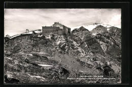 AK Berghaus Krippenstein Und Krippenstein Mit Dachstein-Seilbahn  - Andere & Zonder Classificatie