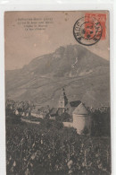 SALINS-LES-BAINS . LE FORT SAINT-ANDRE . L'EGLISE St. MAURICE . LA TOUR D'ANDELOT . AFFR SUR RECTO LE 6-9-1910 - Autres & Non Classés