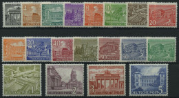 BERLIN 42-60 **, 1949, Bauten, Prachtsatz, Mi. 750.- - Unused Stamps