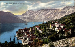 CPA Perast Perasto Montenegro, Panorama - Montenegro