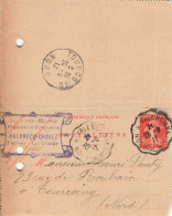 E761 Entier Postal Carte Lettre Plomberie Gravez Ferrières La Grande - Cartoline-lettere