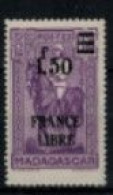 France - Madagascar - "T. De 1922/39 Surchargé" - Neuf 2** N° 262 De 1922 - Unused Stamps