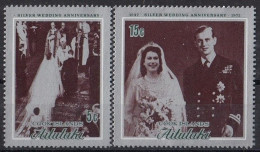 AITUTAKI 44-45,unused - Royalties, Royals
