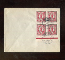 "BAYERN" 1920, Mi. 187 UR-4er-Block Auf Blancobrief Mit Stegstempel "FREIMANN" (L2143) - Lettres & Documents