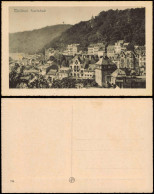 Postcard Karlsbad Karlovy Vary Panorama-Ansicht 1920 - Czech Republic