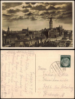 Ansichtskarte Leipzig Panorama-Ansicht Mit Neuem Rathaus 1937 - Leipzig