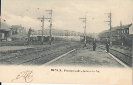 RONSE RENAIX    STATION STATIE GARE  PASSERELLE  CACHET STEMPEL - Renaix - Ronse