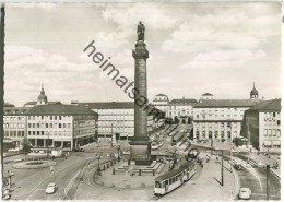 Darmstadt - Luisenplatz - Strassenbahn - Foto-Ansichtskarte - Darmstadt