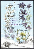 FRANCE 2023 -  Bloc Feuillet De 4 Timbres Fleurs Des Montagnes  - YT F5652 Neuf ** - Unused Stamps