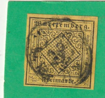 103-Württemberg N° 2 - Oblitérés