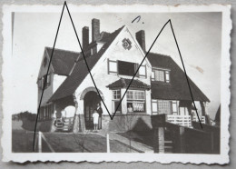 Photographie Villa à Knokke Le Zoute Vers 1935 Côte Belge - Plaatsen