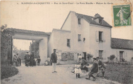78-MARNE-LA-COQUETTE- PARC DE SAINT-CLOUD LA PORTE BLANCHE MAISON DU GARDE - Autres & Non Classés
