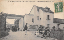 78-MARNE-LA-COQUETTE- PARC DE SAINT-CLOUD LA PORTE BLANCHE MAISON DU GARDE - Sonstige & Ohne Zuordnung