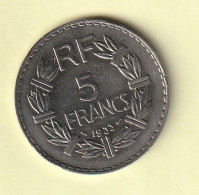 5 Francs 1933 - 5 Francs