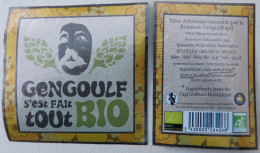 Bier Etiket (8c7), étiquette De Bière, Beer Label, Gen Goulf S'est Fait Tout Bio Brouwerij Millevertus - Beer