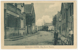 CPA- POIX DU NORD - Rue Saint Martin - Sonstige & Ohne Zuordnung